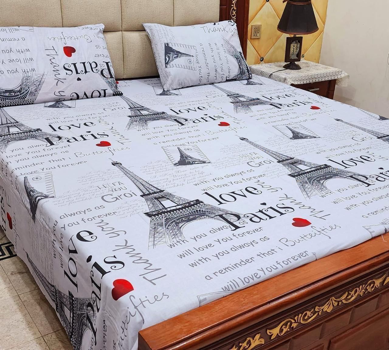 Cotton Bed set GS2054